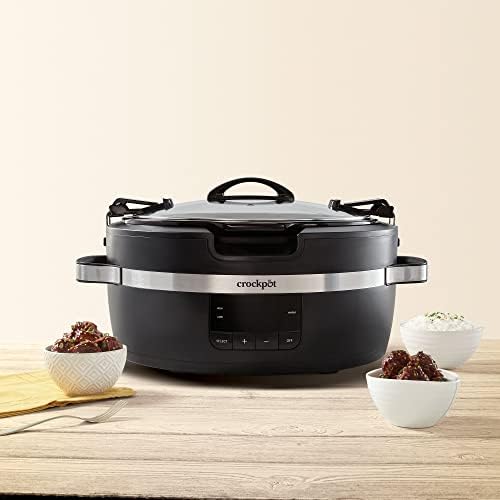 Thermoshield 6 Quart Slow Cooker with Carry Handles - Curated Catalog M0