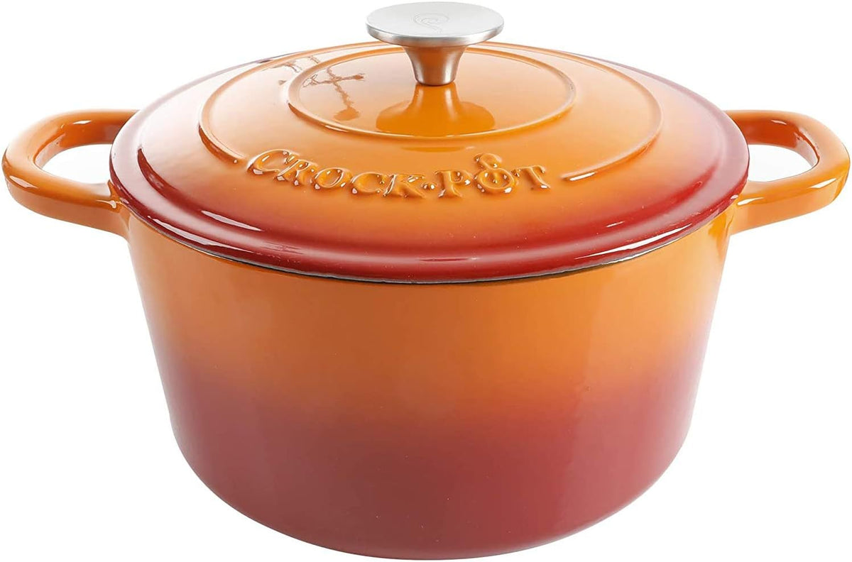 3 Quart Enameled Cast Iron Dutch Oven – Aqua - Curated Catalog H9