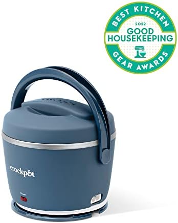 Electric Lunch Box Food Warmer 20oz – Faded Blue - Curated Catalog T8