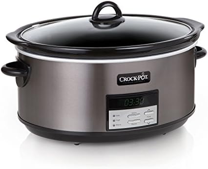 8 Quart Programmable Slow Cooker with Auto Warm - Curated Catalog X2