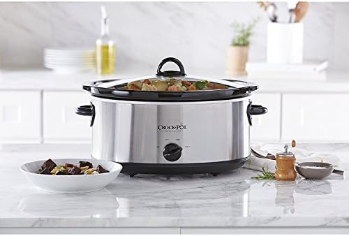 7 Quart Oval Manual Slow Cooker – Stainless Steel - Curated Catalog V9