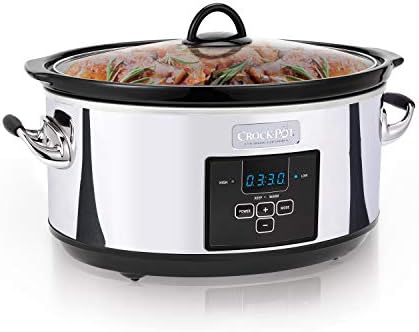 7 Quart Programmable Slow Cooker – Polished Platinum - Curated Catalog N7
