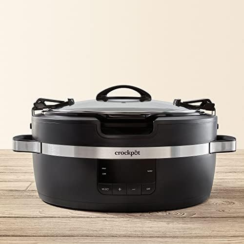 Thermoshield 6 Quart Slow Cooker with Carry Handles - Curated Catalog M0
