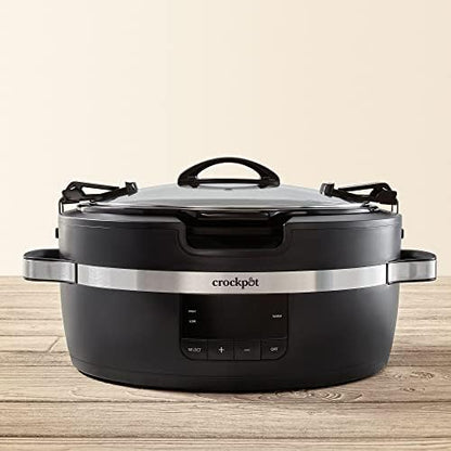 Thermoshield 6 Quart Slow Cooker with Carry Handles - Curated Catalog M0
