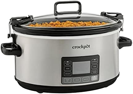 7 Quart Portable Programmable Slow Cooker with Timer - Curated Catalog R6