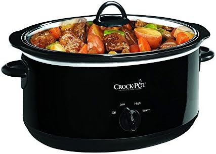 8 Quart Manual Slow Cooker – Black - Curated Catalog H1