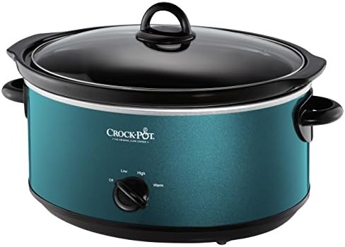 7 Quart Manual Slow Cooker – Turquoise - Curated Catalog I4