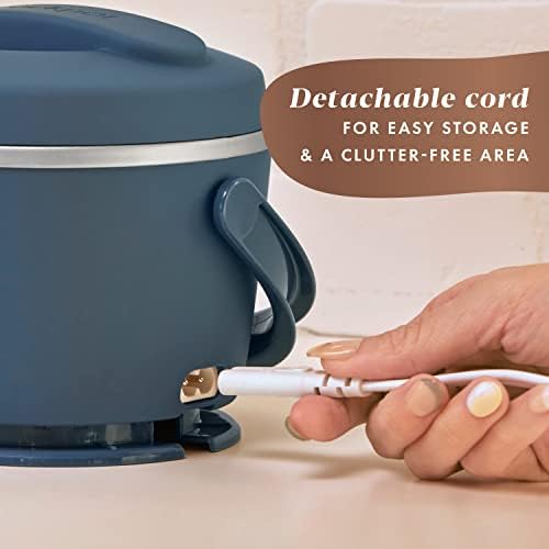 Electric Lunch Box Food Warmer 20oz – Faded Blue - Curated Catalog T8