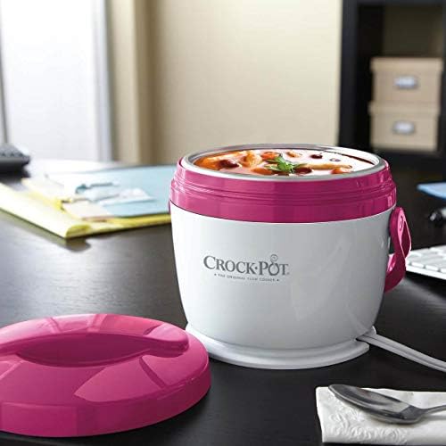Lunch Crock Portable Food Warmer 20oz – Pink - Curated Catalog F5