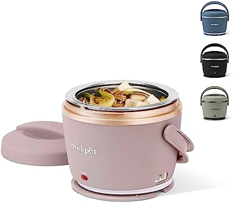 Electric Lunch Box Food Warmer 20oz – Blush Pink - Curated Catalog J8