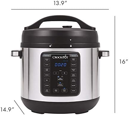 8 Quart Express Crock Multi-Use Pressure Cooker - Curated Catalog R6
