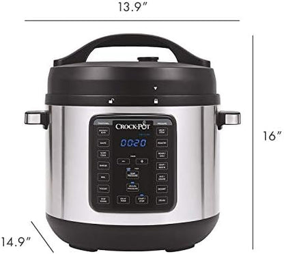 8 Quart Express Crock Multi-Use Pressure Cooker - Curated Catalog P6