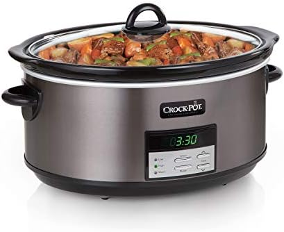 8 Quart Programmable Slow Cooker with Auto Warm - Curated Catalog X2
