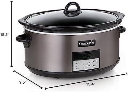 8 Quart Programmable Slow Cooker with Auto Warm - Curated Catalog X2