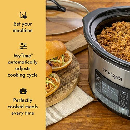 MyTime 6 Quart Programmable Slow Cooker - Curated Catalog M2