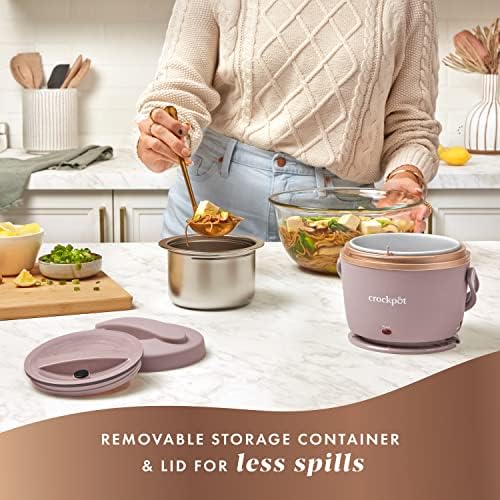 Electric Lunch Box Food Warmer 20oz – Blush Pink - Curated Catalog J8