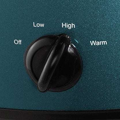 7 Quart Manual Slow Cooker – Turquoise - Curated Catalog I4