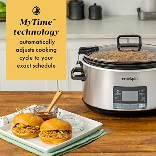 7 Quart Portable Programmable Slow Cooker with Timer - Curated Catalog R6