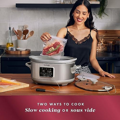 7 Quart Programmable Cook & Carry Slow Cooker - Curated Catalog U7