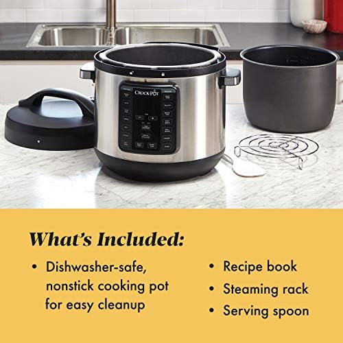 8 Quart Express Crock Multi-Use Pressure Cooker - Curated Catalog P6