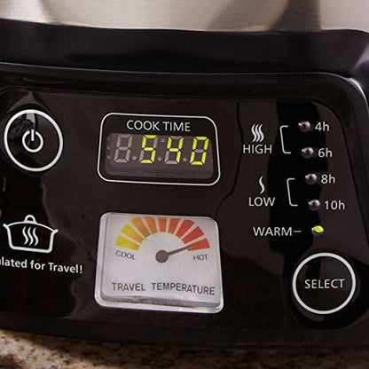 Cook & Carry 6 Quart Programmable Slow Cooker - Curated Catalog Y5