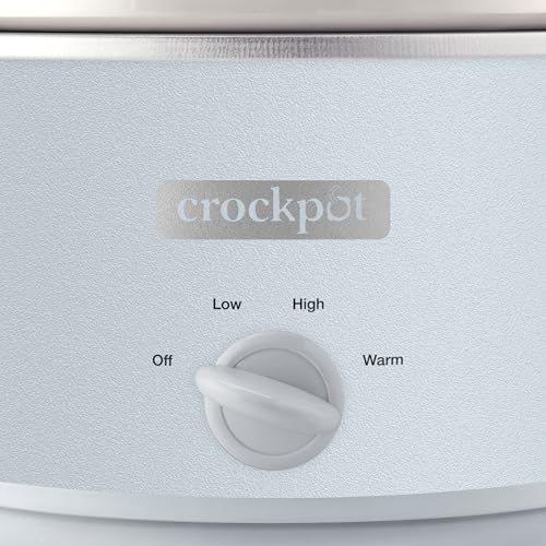 4.5 Quart Manual Slow Cooker – Macaroon Blue - Curated Catalog Q8