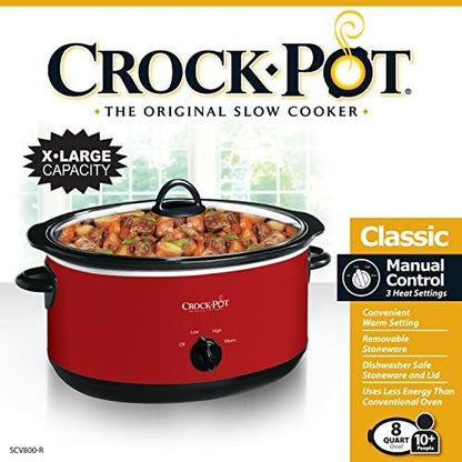 Express Crock 8 Quart Programmable Slow Cooker - Curated Catalog A9