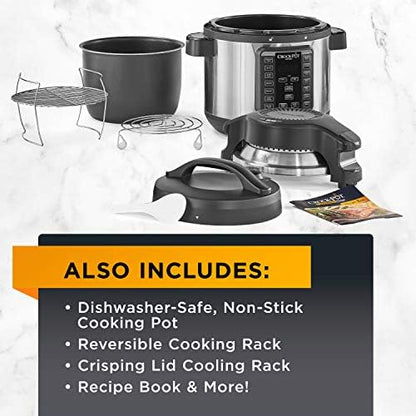 Express Crisp 8 Quart 10-in-1 Pressure Cooker - Curated Catalog M3