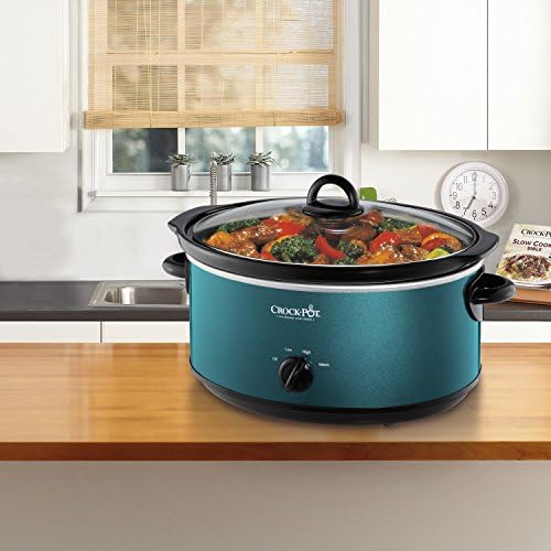 7 Quart Manual Slow Cooker – Turquoise - Curated Catalog O0
