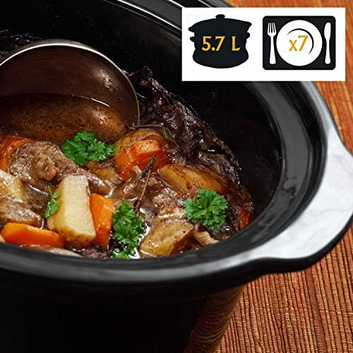 Cook & Carry 6 Quart Portable Slow Cooker - Curated Catalog O5