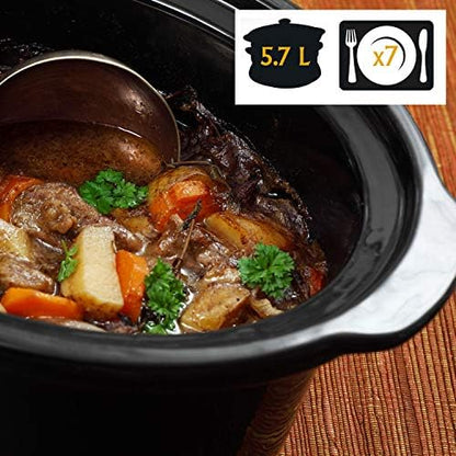 Cook & Carry 6 Quart Portable Slow Cooker - Curated Catalog O5