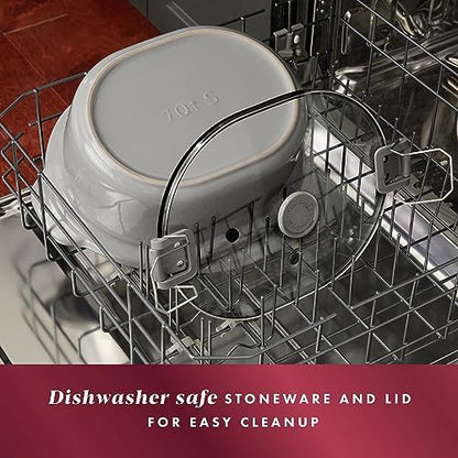7 Quart Programmable Cook & Carry Slow Cooker - Curated Catalog U7