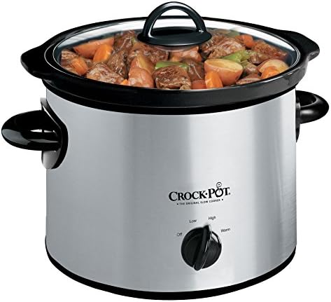 3 Quart Manual Slow Cooker – Silver - Curated Catalog B8