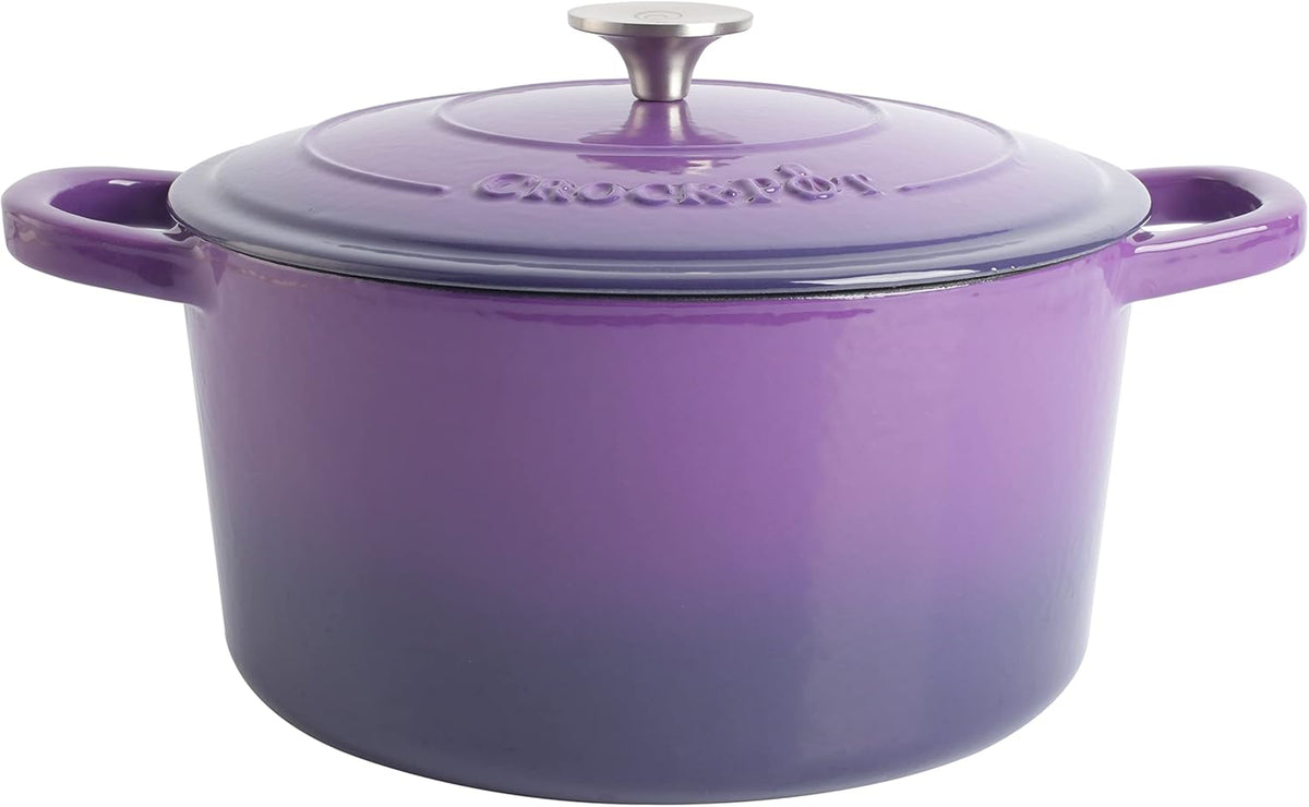 3 Quart Enameled Cast Iron Dutch Oven – Aqua - Curated Catalog H9