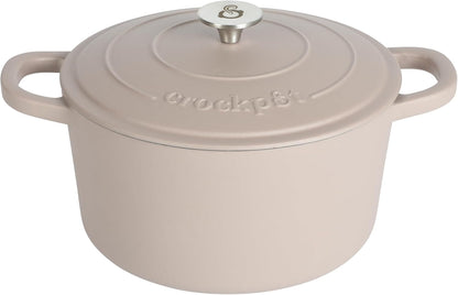 3 Quart Enameled Cast Iron Dutch Oven – Aqua - Curated Catalog C4