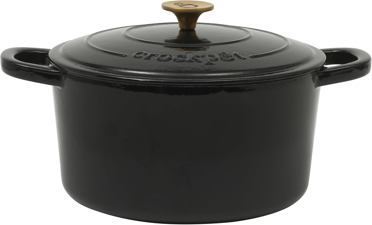 3 Quart Enameled Cast Iron Dutch Oven – Aqua - Curated Catalog C4