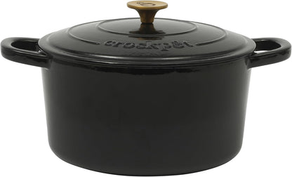 3 Quart Enameled Cast Iron Dutch Oven – Aqua - Curated Catalog C4