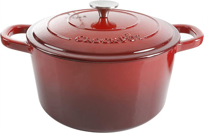 3 Quart Enameled Cast Iron Dutch Oven – Aqua - Curated Catalog C4