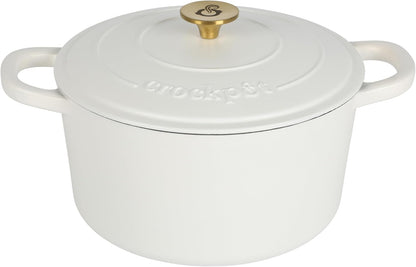 3 Quart Enameled Cast Iron Dutch Oven – Aqua - Curated Catalog H9