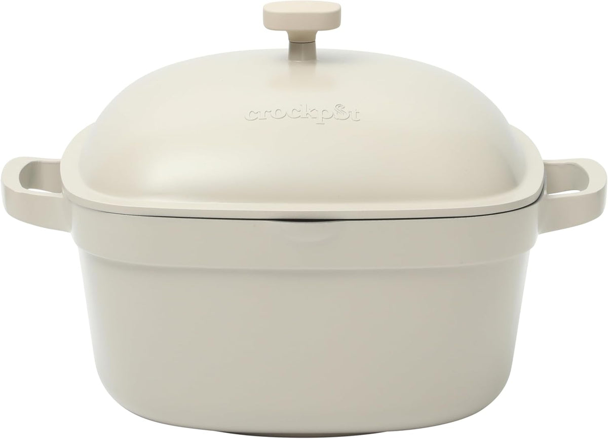 3 Quart Enameled Cast Iron Dutch Oven – Aqua - Curated Catalog H9
