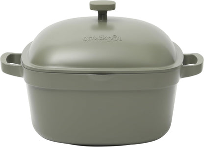 3 Quart Enameled Cast Iron Dutch Oven – Aqua - Curated Catalog C4