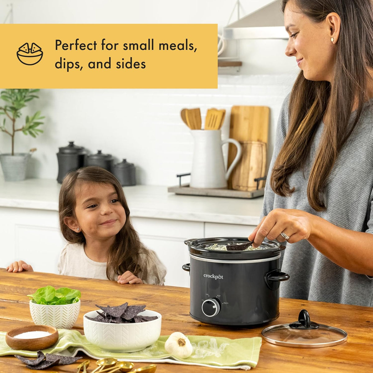 2 Quart Mini Slow Cooker – Classic Compact Cooker - Curated Catalog H4